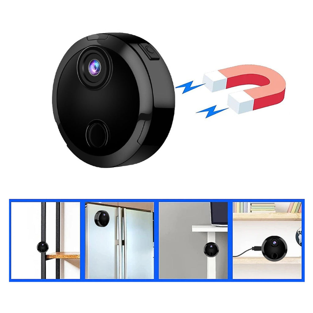 Stay Connected and Secure with Our 1080P WiFi Mini Camera - Perfect for Pets and Babies!